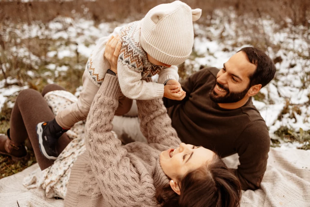 inder Fotografie - Outdoor Shooting - Familie in der Natur in Schamberg