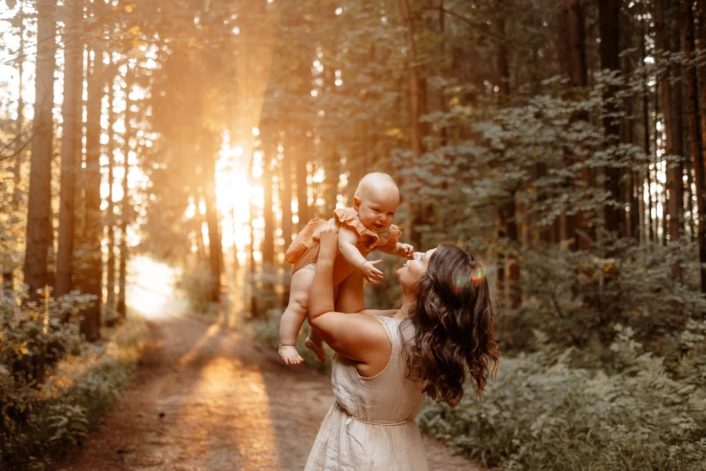 inder Fotografie - Outdoor Shooting - Familie in der Natur in Schamberg